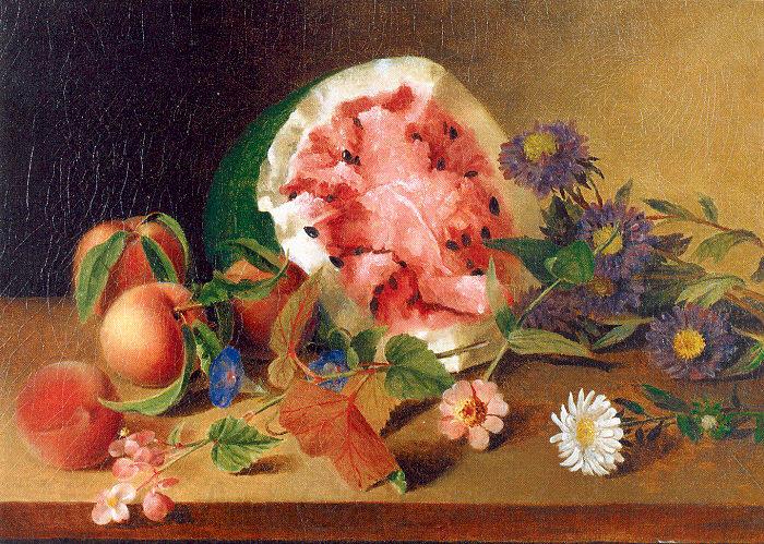 Peale, James Still Life with Watermelon France oil painting art